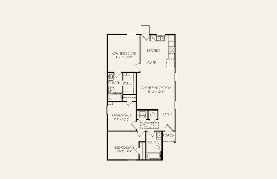 Bastrop - Floorplan Bastrop - Floorplan