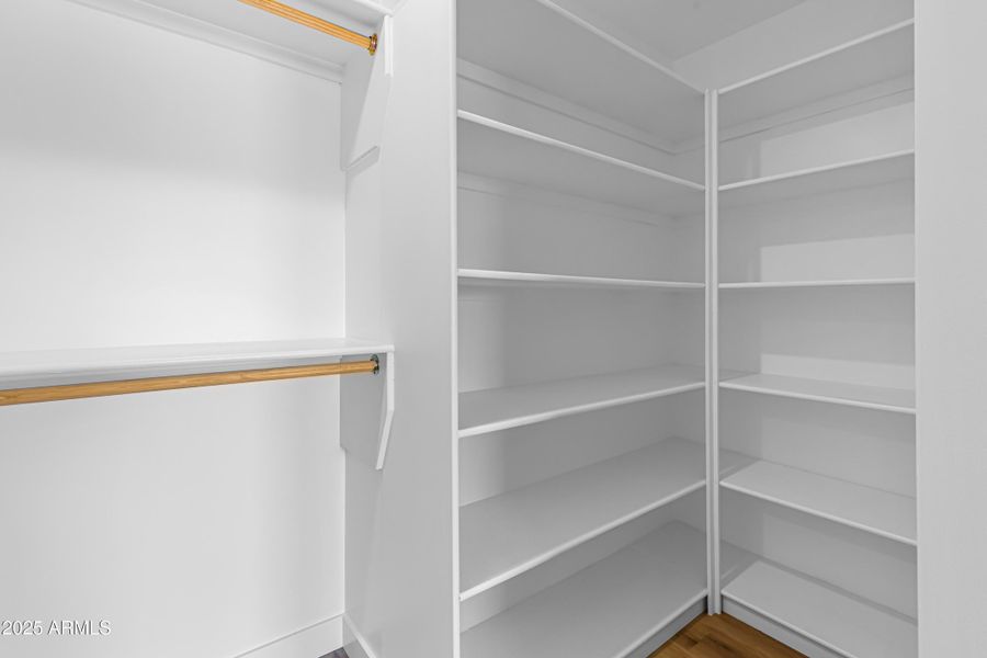Master Closet view 1