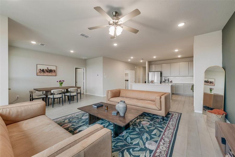 Furnished interior view inside a new home in , Crandall (Image 8).