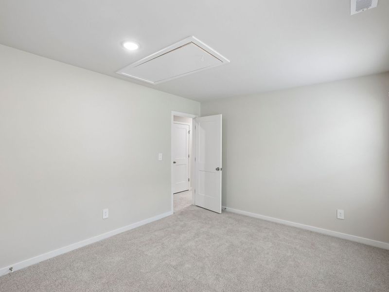 Spacious, unfurnished interior of a new home in Marshburn Landing - Bungalow Series, Wendell (Image 17).