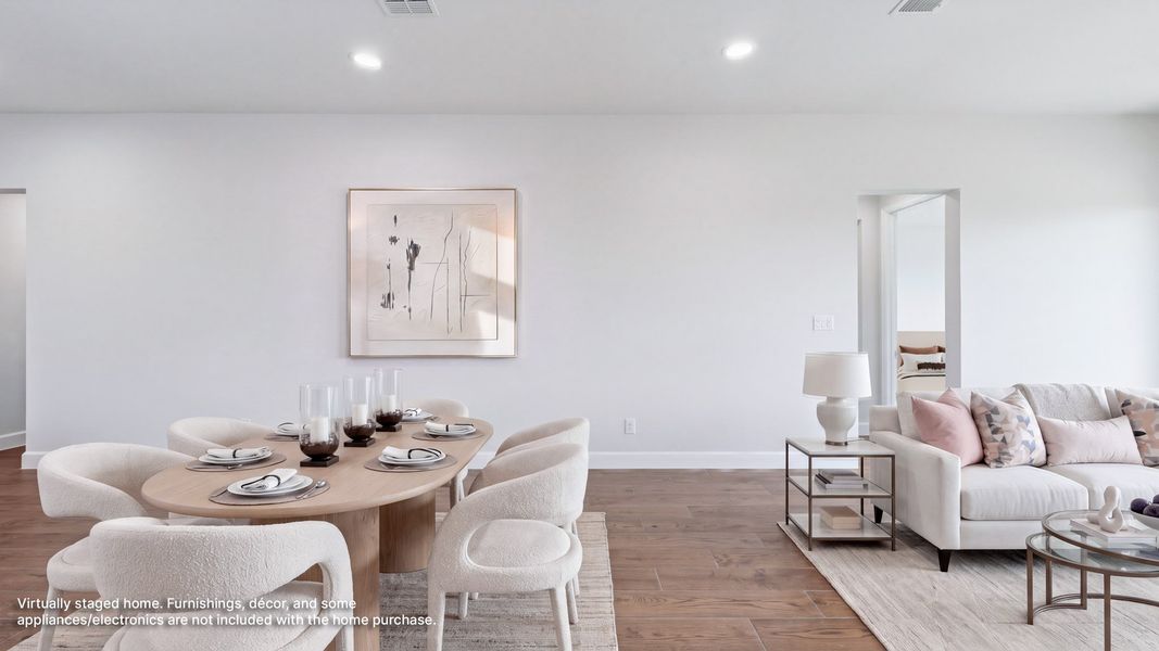 Furnished interior view inside a new home in Devonshire, Forney (Image 9).