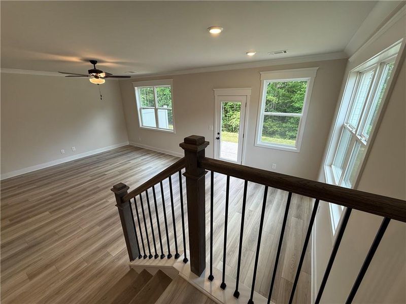 Spacious, unfurnished interior of a new home in The Towns at Auburn Station East, Auburn (Image 15).