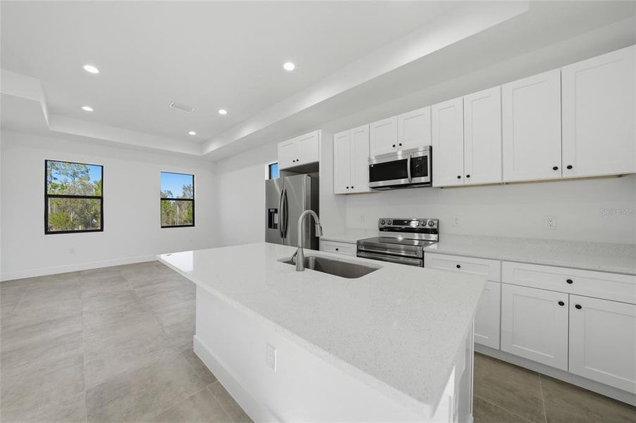 Furnished interior view inside a new home in , Punta Gorda (Image 7).