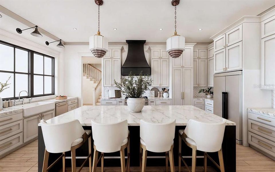 Furnished interior view inside a new home in , Brooksville (Image 11).