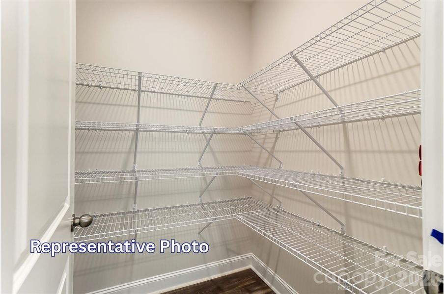 Spacious, unfurnished interior of a new home in Caldwell Forest, Charlotte (Image 14).