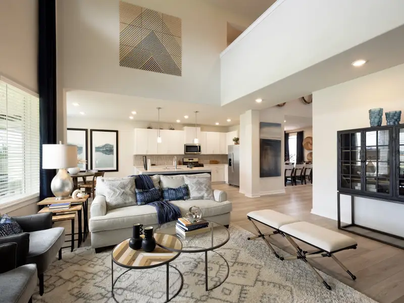 Furnished interior view inside a new home in Kingdom Heights, Rosenberg (Image 4).