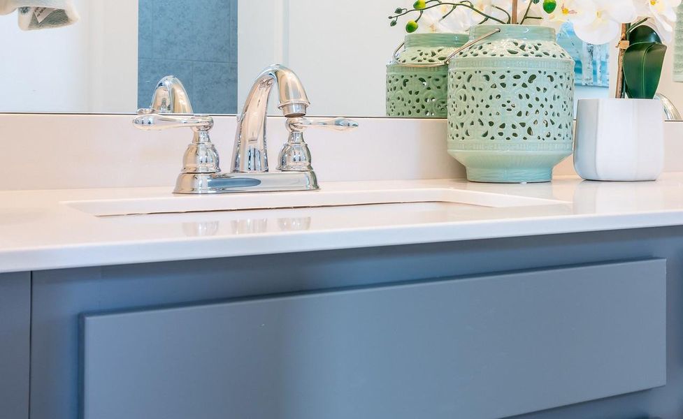 Representative interior finishes for a home built from the Columbia by Greybrook Homes in Shepherds Trace, Clover (Image 25).