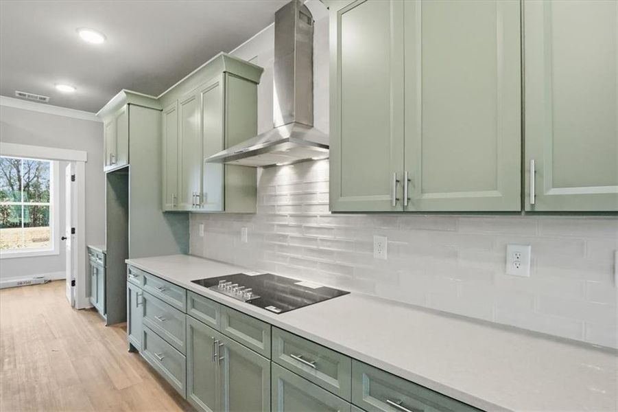 Furnished interior view inside a new home in , Statham (Image 11).