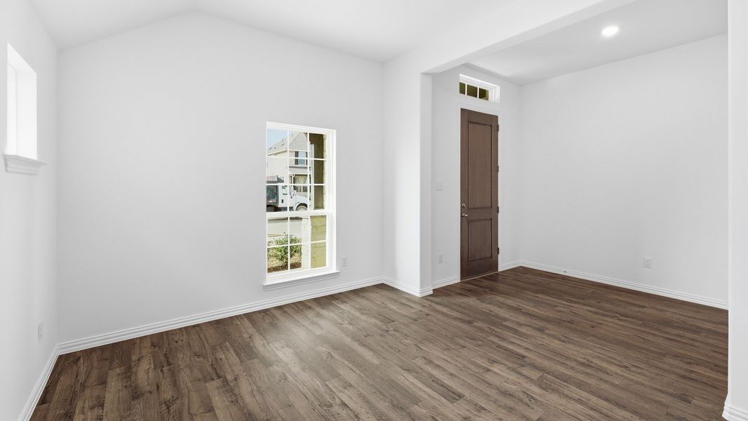 Furnished interior view inside a new home in Wildflower Ranch, Fort Worth (Image 9).