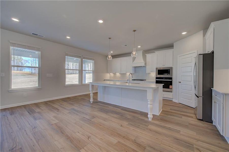Furnished interior view inside a new home in Riverbend Overlook, Fayetteville (Image 10).
