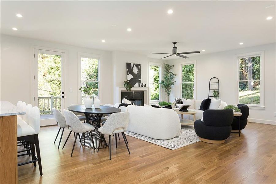 Furnished interior view inside a new home in , Scottdale (Image 9).