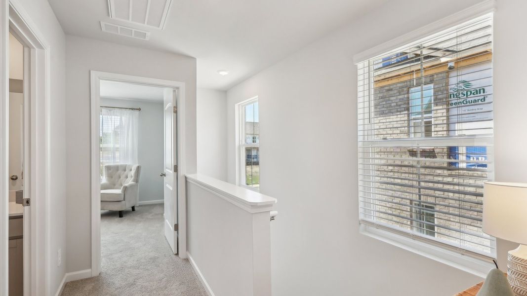 Representative furnished interior of a home built from the FRANKLIN by D.R. Horton in Campbell Place, Lebanon (Image 23).