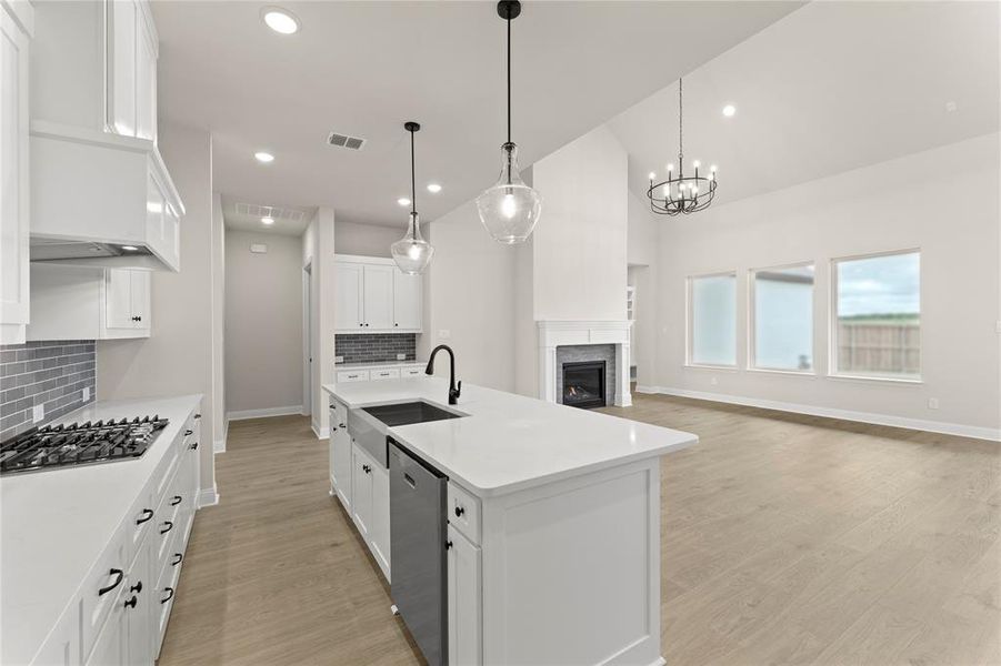 Furnished interior view inside a new home in Talia, Mesquite (Image 9). Furnished interior view inside a new home in Talia, Mesquite (Image 9).