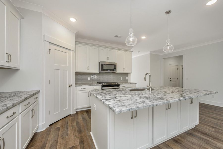 Furnished interior view inside a new home in , Ridgeville (Image 4).