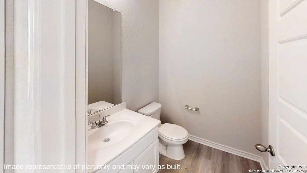 Furnished interior view inside a new home in Brookstone Creek, San Antonio (Image 5).