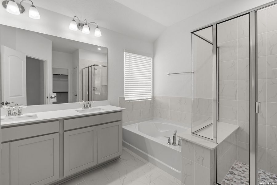 Furnished interior view inside a new home in Legacy at Lake Dunlap, New Braunfels (Image 12).