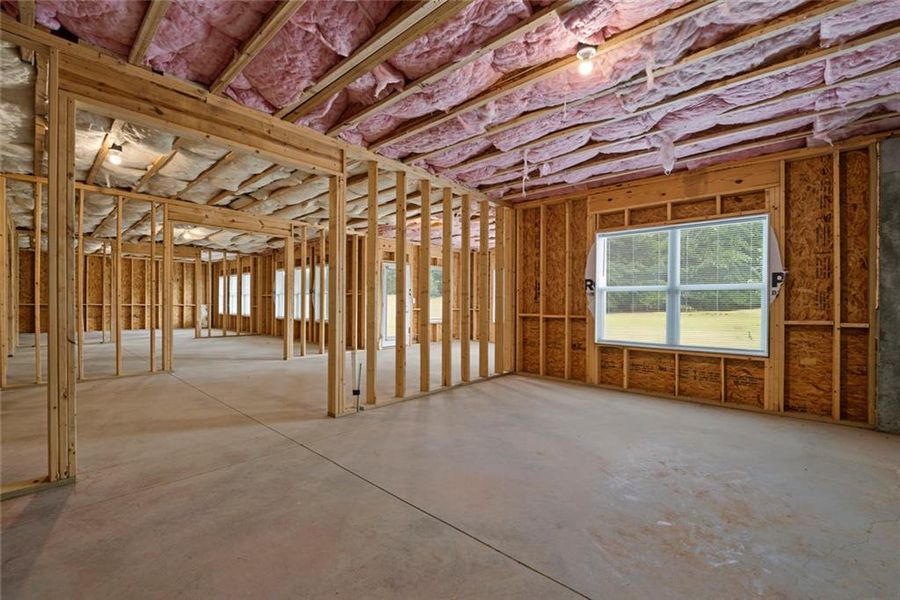 In-progress construction of a new home in , Conyers, GA (Image 34).