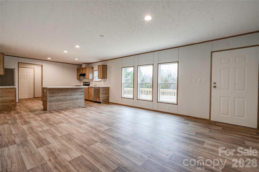 Living Room & Kitchen