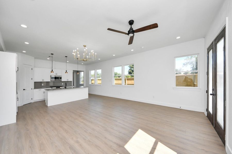 Spacious, unfurnished interior of a new home in , Houston (Image 27). Spacious, unfurnished interior of a new home in , Houston (Image 27).