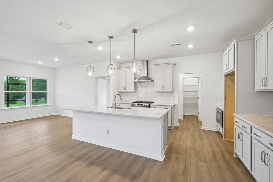 Kitchen featuring the AW Collection® Milan - Chic gray finishes and smooth surfaces shine. Kitchen featuring the AW Collection® Milan - Chic gray finishes and smooth surfaces shine.