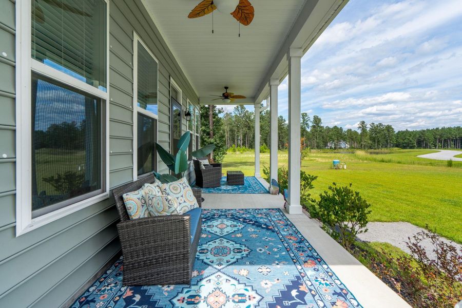 Furnished interior view inside a new home in , Huger (Image 6).