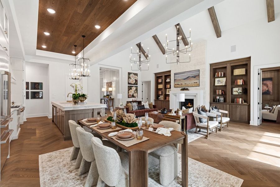 Representative Dining Room - some options shown Representative Dining Room - some options shown