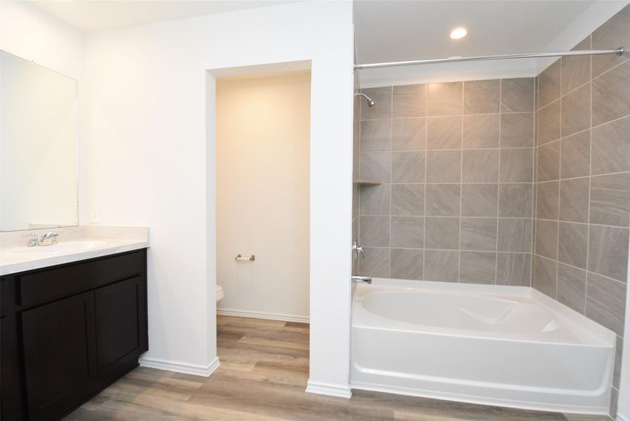 Furnished interior view inside a new home in , Houston (Image 13). Furnished interior view inside a new home in , Houston (Image 13).