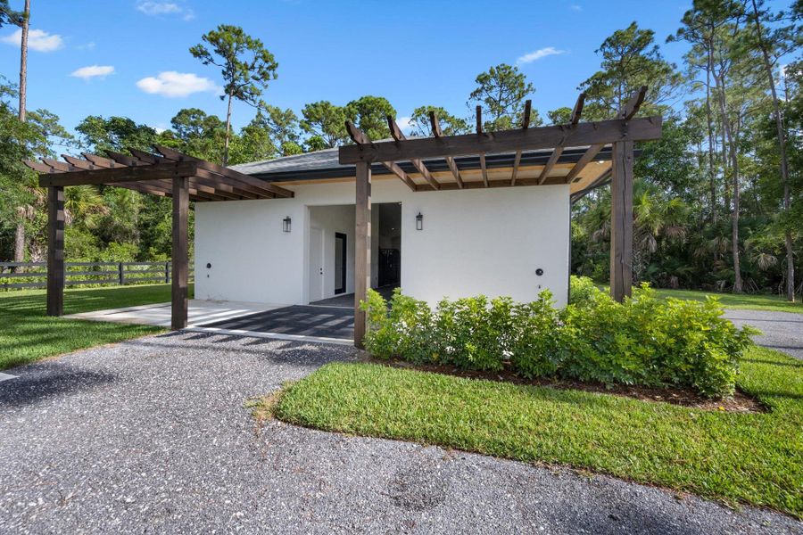 Front exterior of a new home in , Wellington, FL, highlighting curb appeal (Image 31).