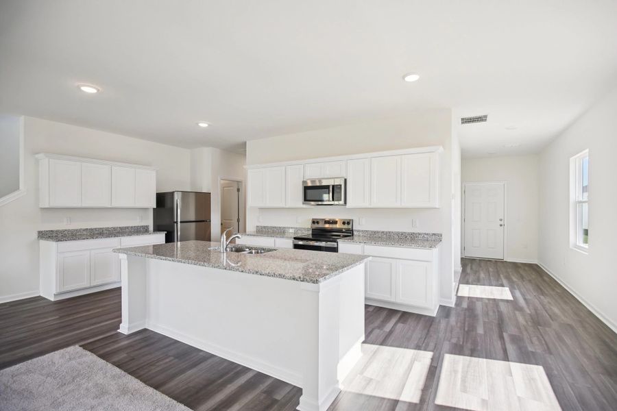 Representative furnished interior of a home built from the Pegasus by Starlight Homes in Sunrise at Arbor Ridge, La Vergne (Image 8).