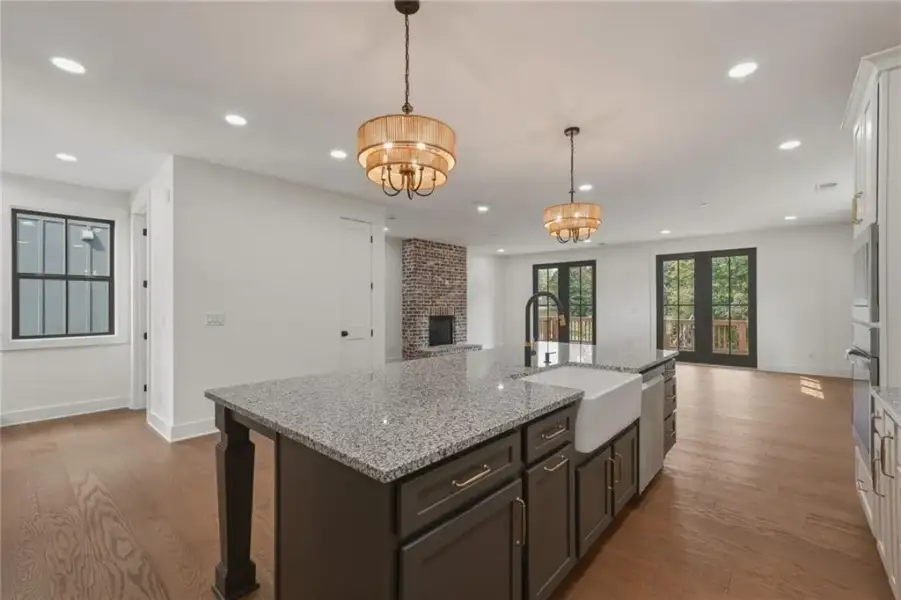 Furnished interior view inside a new home in , Ball Ground (Image 13).