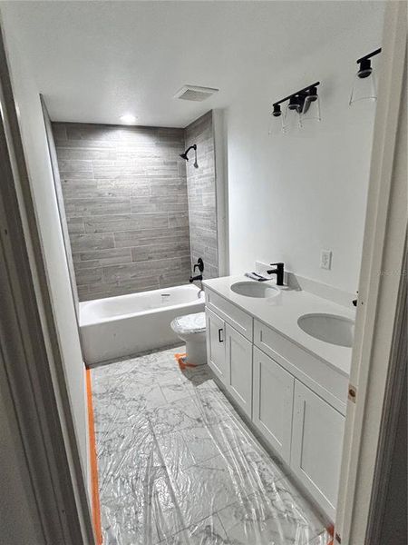 In-progress construction of a new home in , Ocala, FL (Image 12).