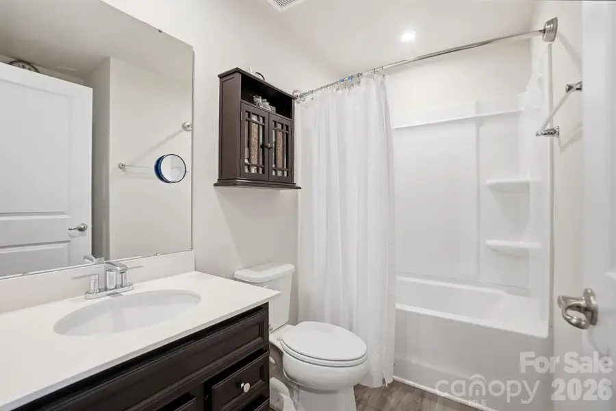 Furnished interior view inside a new home in Stone Creek Townhomes, Matthews (Image 6).