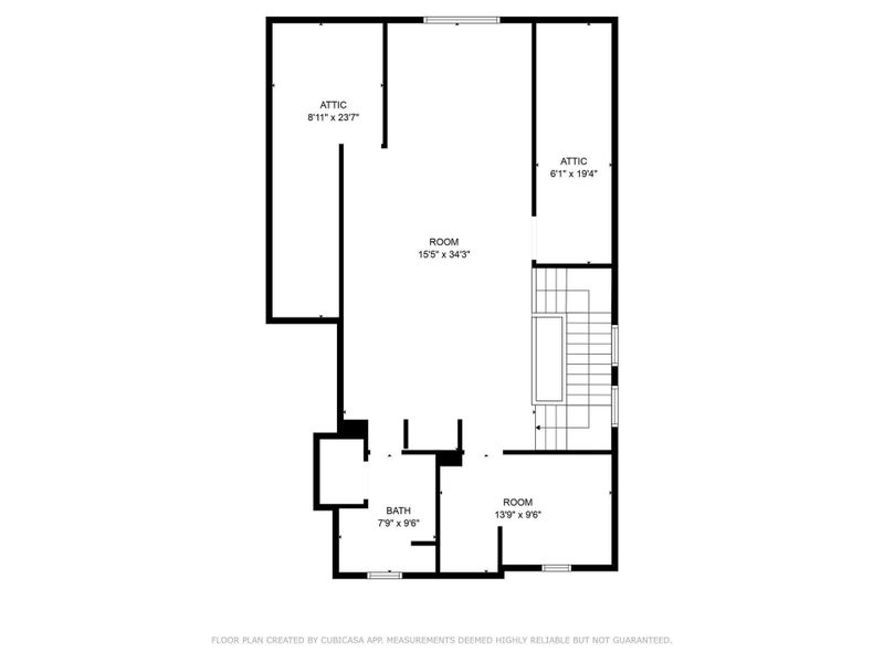 2D floor plan layout of this home in Spring Valley Creek, Houston, TX (Image 4).