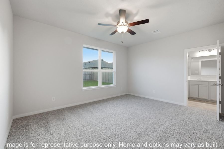 Spacious, unfurnished interior of a new home in Heartland at Vintage Farms, Brenham (Image 7).