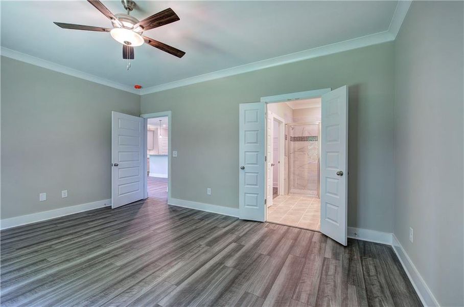 Spacious, unfurnished interior of a new home in , Cartersville (Image 45).