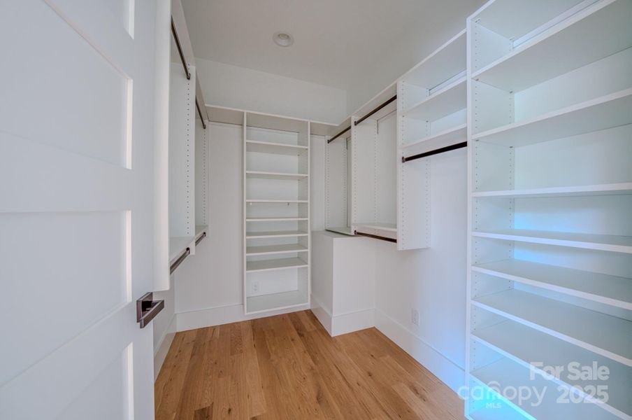 First Floor Main Suite Walk in Closet