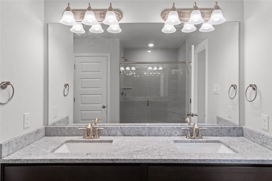 Furnished interior view inside a new home in River Ranch Trails, Dayton (Image 9). Furnished interior view inside a new home in River Ranch Trails, Dayton (Image 9).