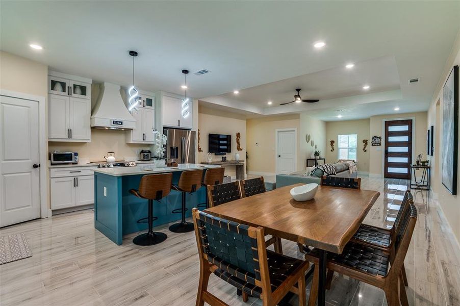 Furnished interior view inside a new home in , Trinidad (Image 9). Furnished interior view inside a new home in , Trinidad (Image 9).