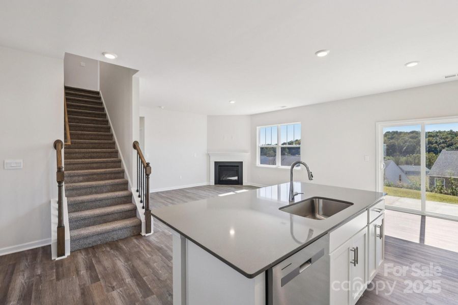 Furnished interior view inside a new home in Cline Village, Conover (Image 6).
