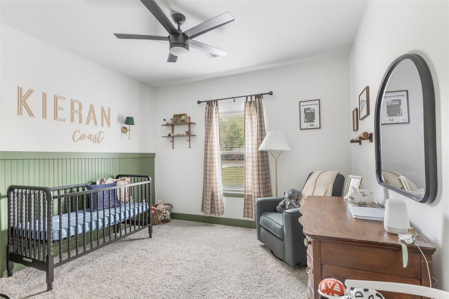 Furnished interior view inside a new home in , Roman Forest (Image 18).