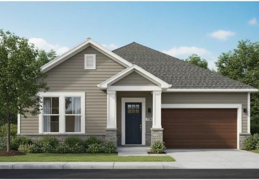 Photo is AI generated. Home is in pre-construction. Ask agent about touring a similar home/floorplan. Expected completion SPRING 2026