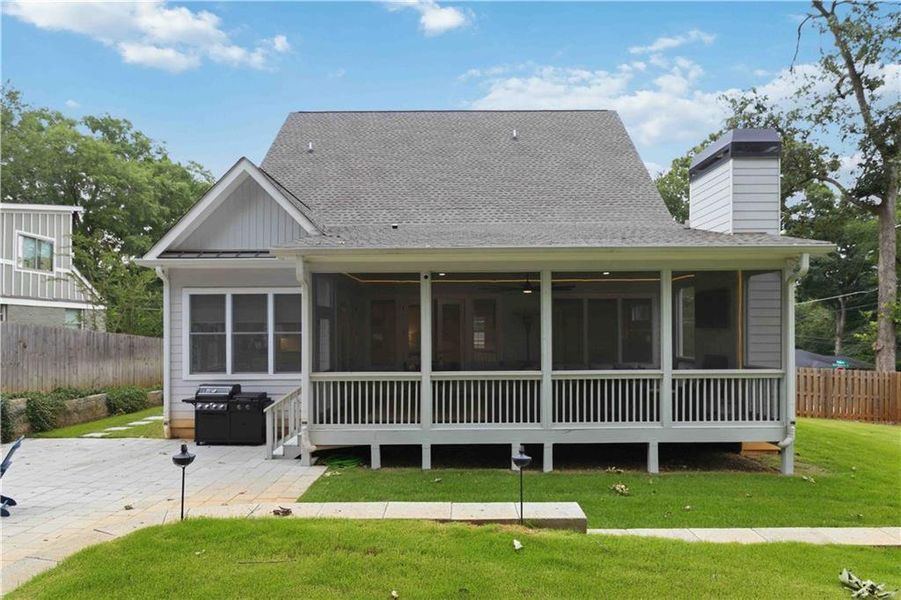 Exterior details and patio area of a home in , Decatur (Image 28).