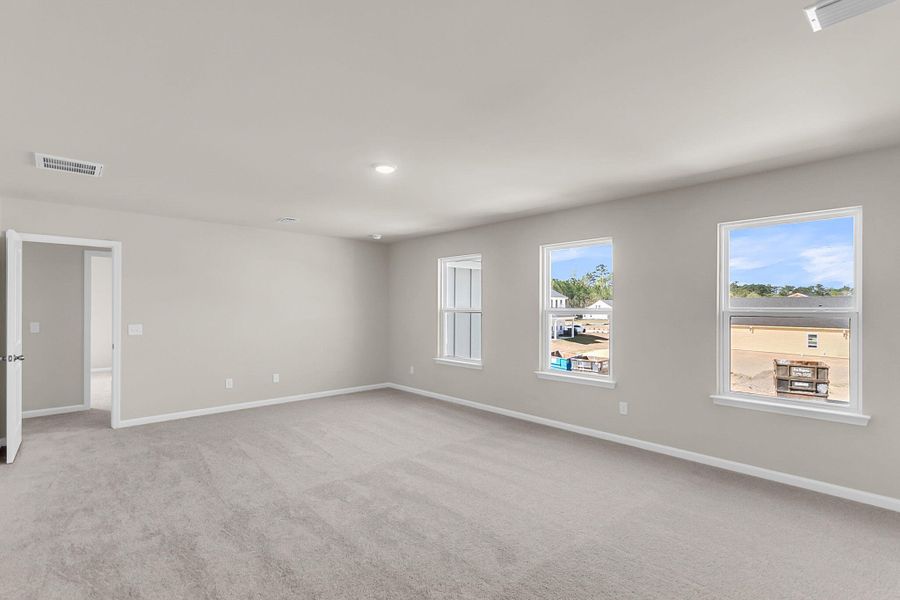 Spacious, unfurnished interior of a new home in Tea Farm, Ravenel (Image 35).