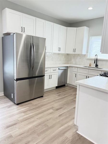 Furnished interior view inside a new home in , Houston (Image 10).