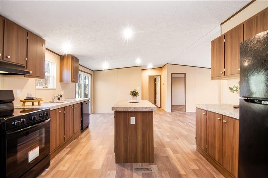 Furnished interior view inside a new home in , Talking Rock (Image 12).