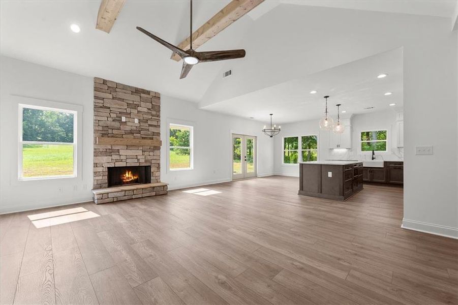 Spacious, unfurnished interior of a new home in , Covington (Image 21).
