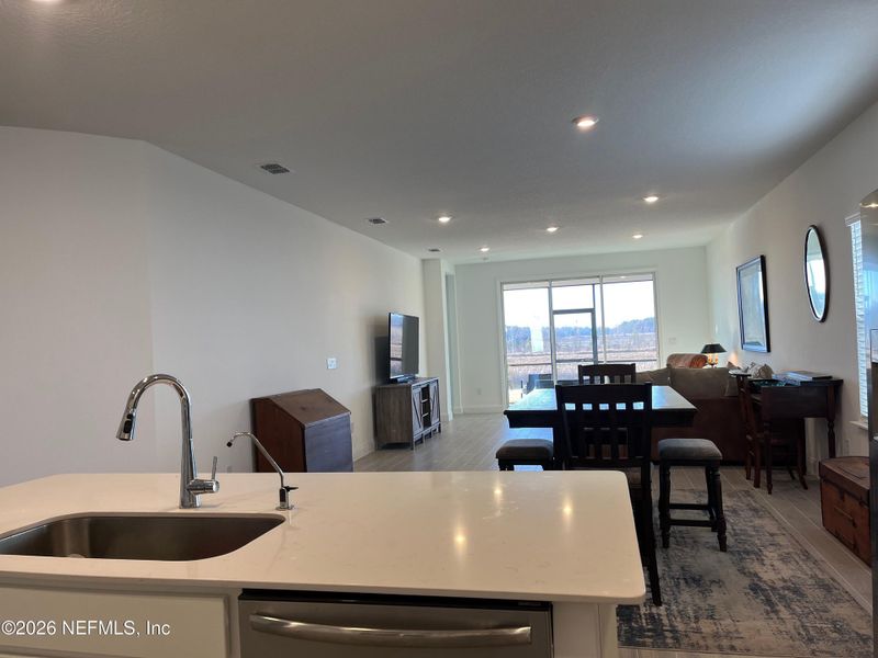 Furnished interior view inside a new home in Silver Falls Single Family at SilverLeaf, St. Augustine (Image 14).