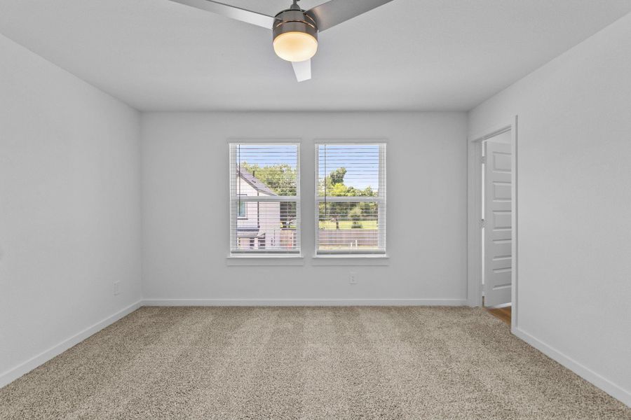 Spacious, unfurnished interior of a new home in Highland Court, Houston (Image 17). Spacious, unfurnished interior of a new home in Highland Court, Houston (Image 17).
