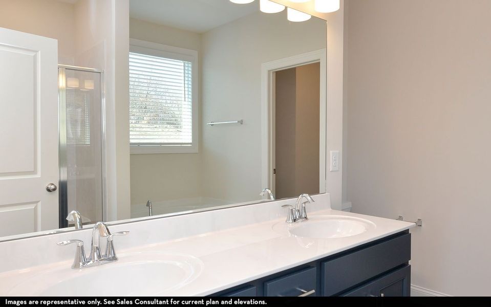 Furnished interior view inside a new home in The Retreat at Norman Farm, Hendersonville (Image 10).