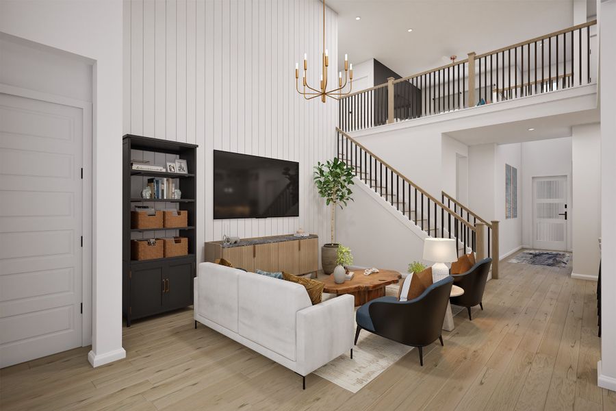 The Bluebonnet - Family Room